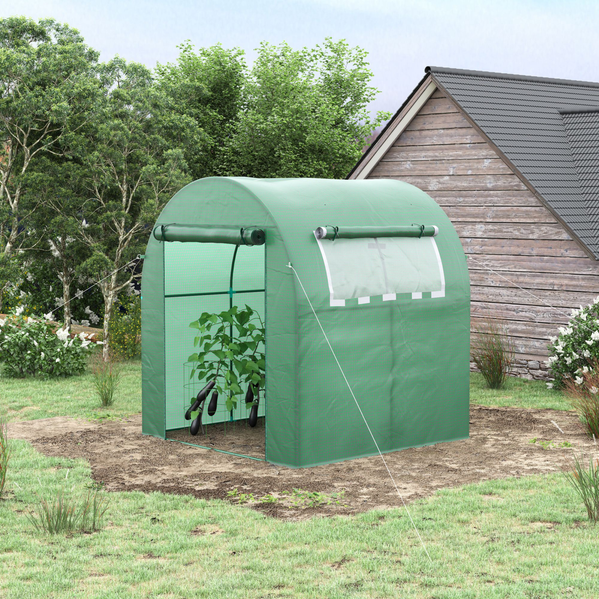 cortex-london-windsor-garden-polytunnel-greenhouse-steel-frame-mesh-window