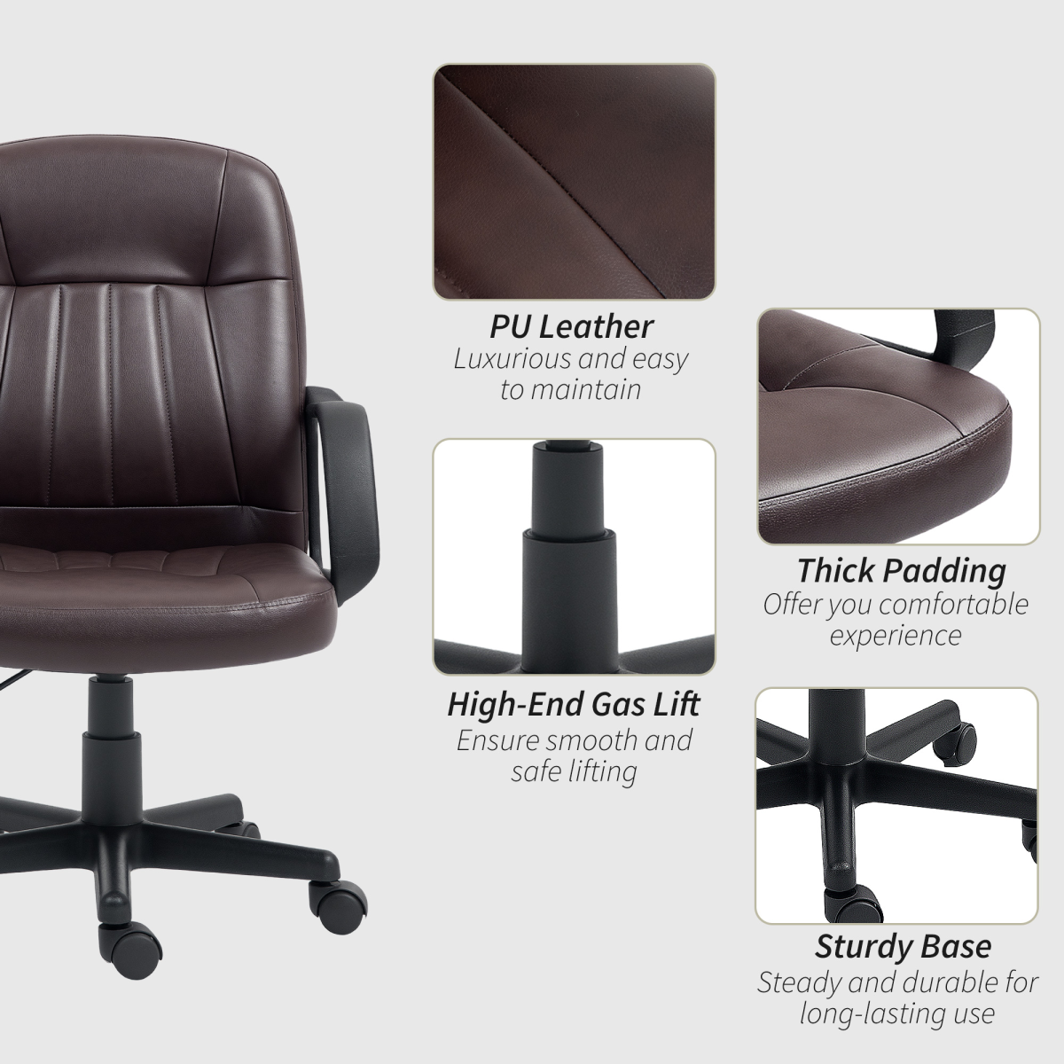 cortex-london-windsor-dark-brown-faux-leather-swivel-office-chair