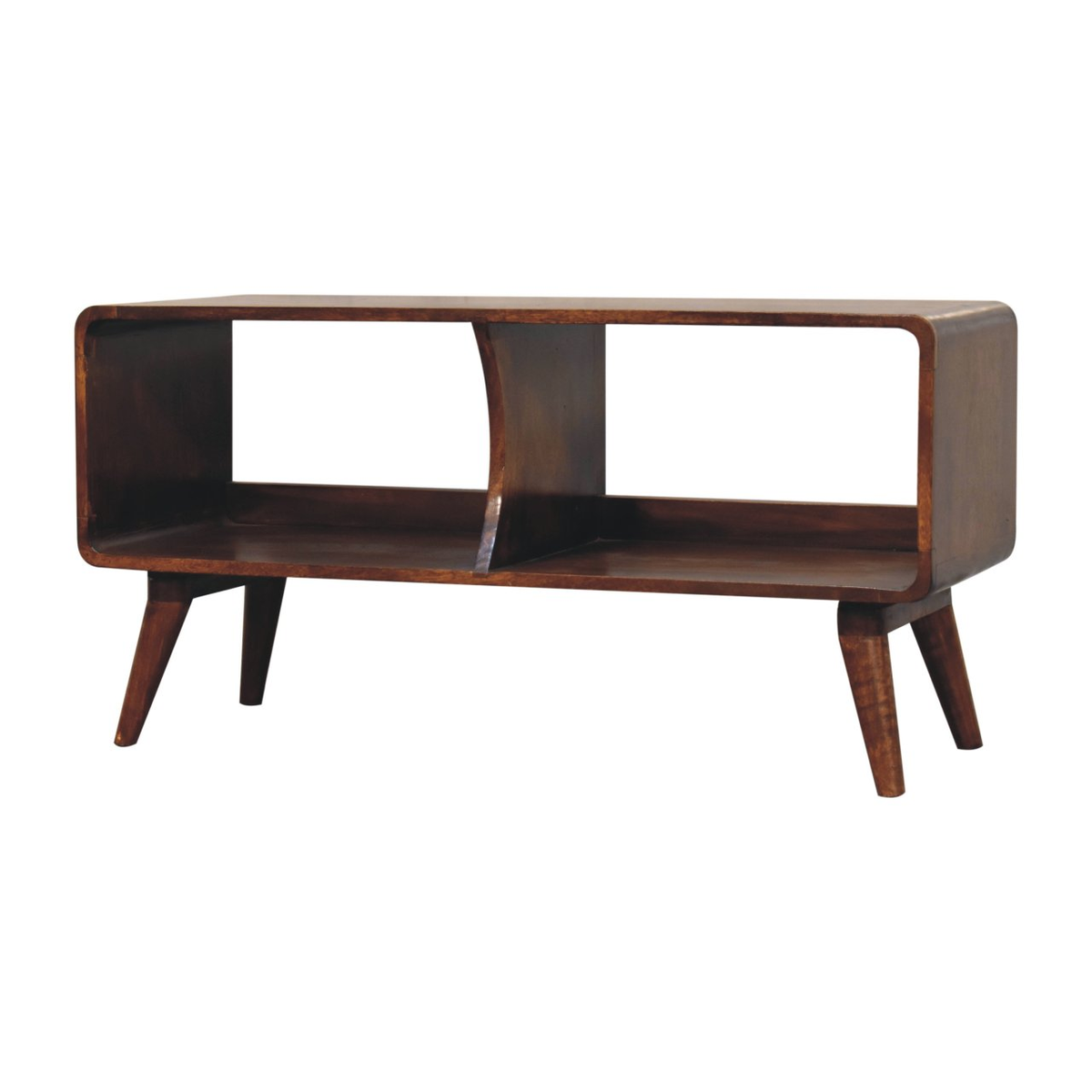 cortex-london-windsor-chestnut-mango-wood-media-unit-two-open-slots-curved-edges-nordic-style-legs