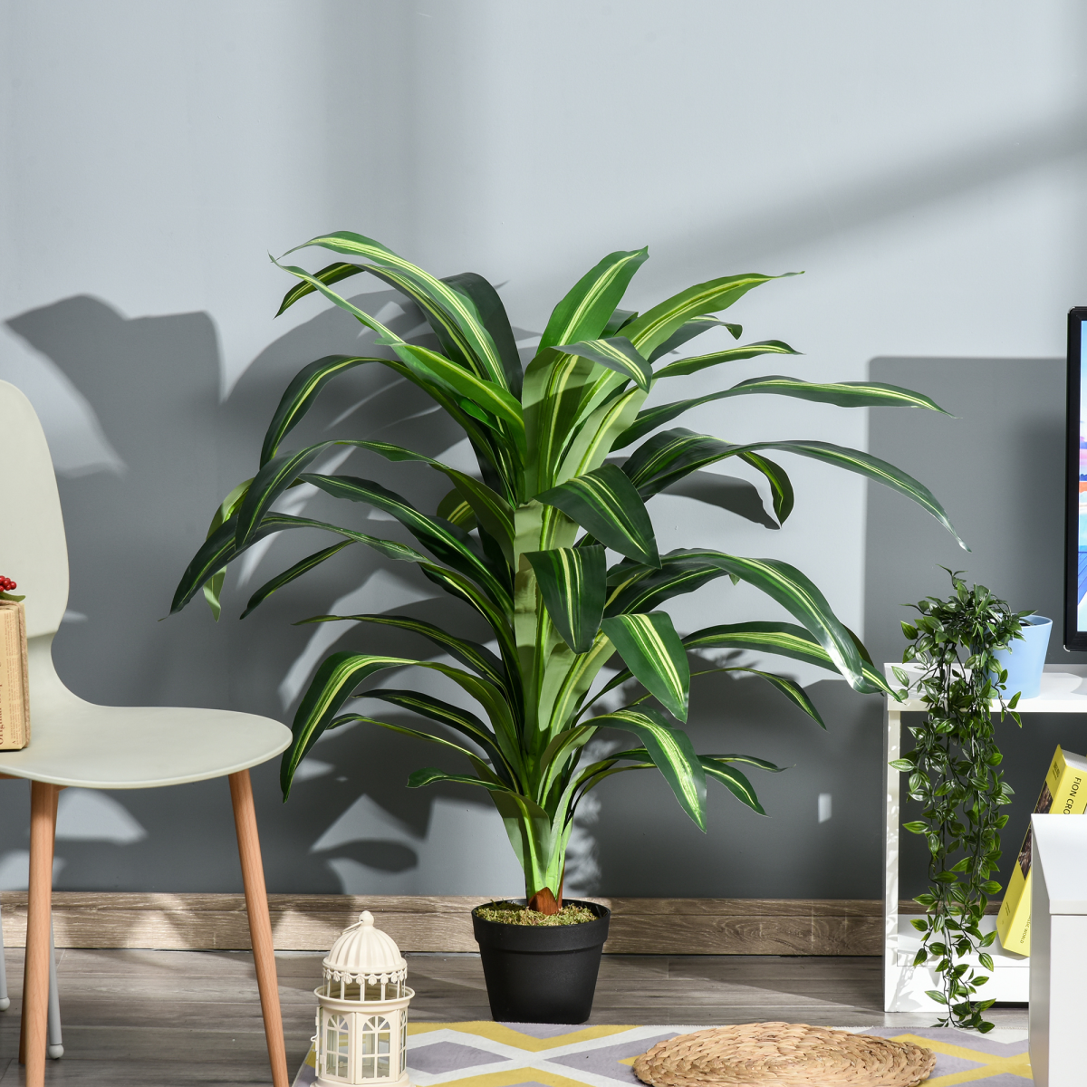 cortex-london-bristol-dracaena-artificial-tree-110cm-outsunny-40-leaves