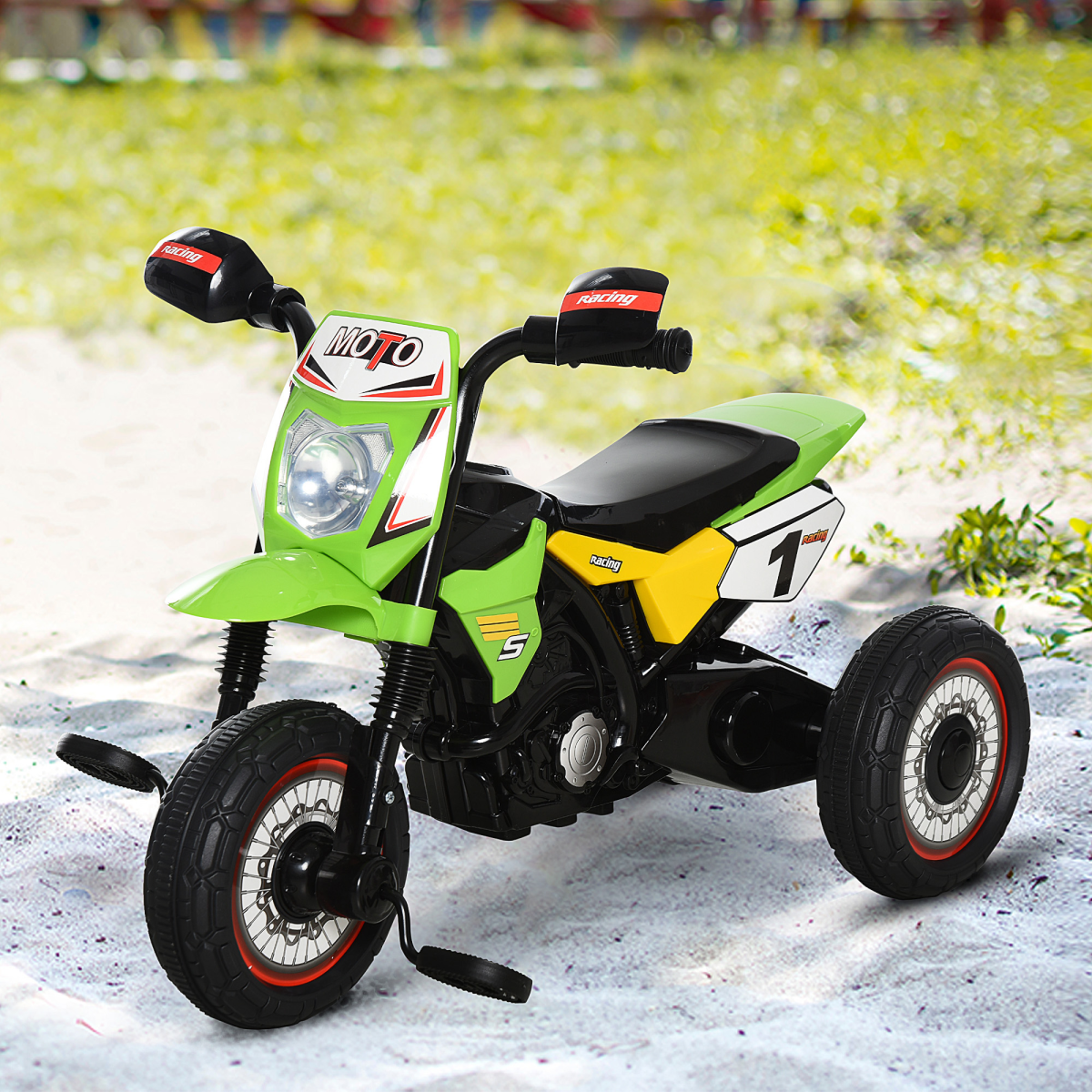 cortex-london-windsor-green-toddler-musical-pedal-tricycle