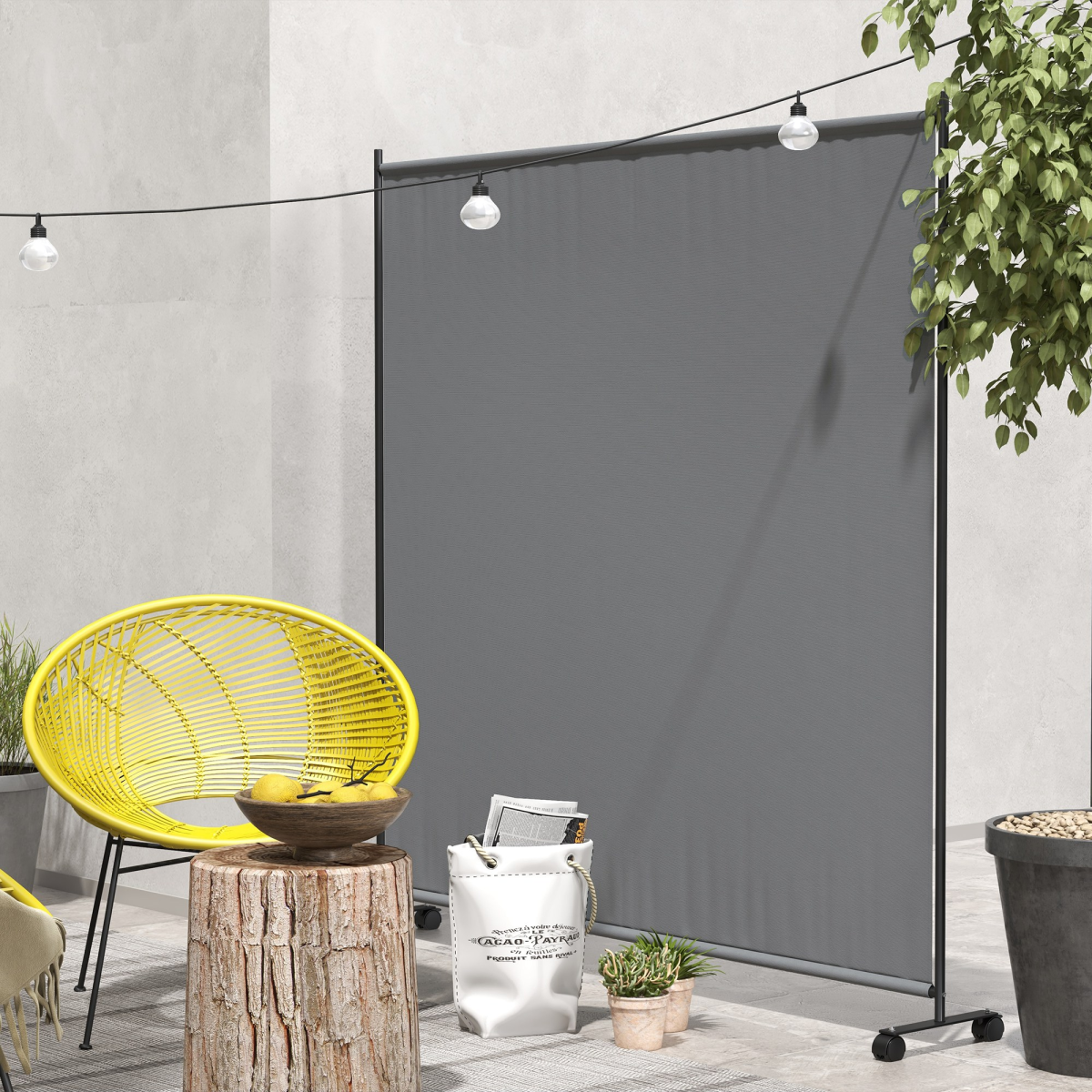 cortex-london-windsor-garden-privacy-screen-with-wheels-dark-grey