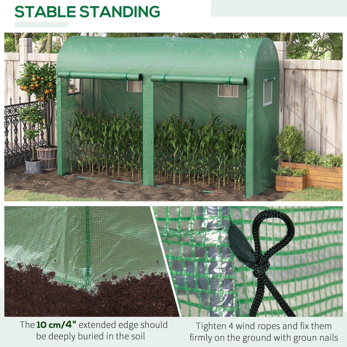 cortex-london-windsor-mini-walk-in-greenhouse-green-steel-pe-cover