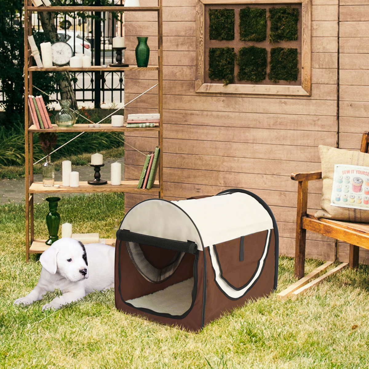 cortex-london-windsor-folding-soft-pet-travel-crate-brown