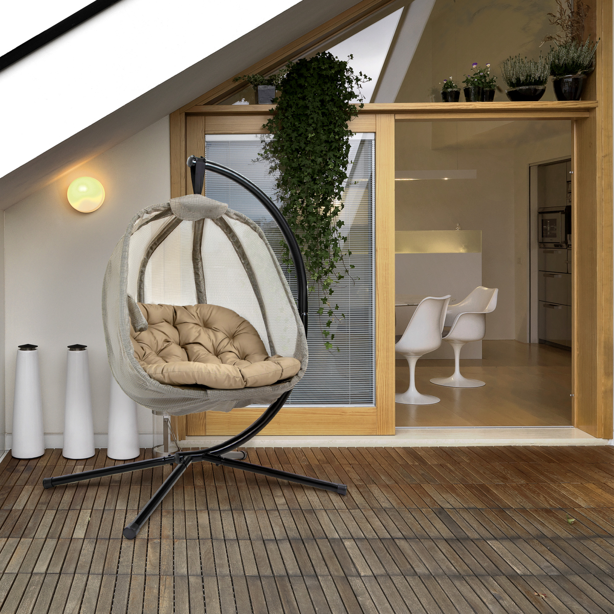 cortex-london-windsor-hanging-egg-chair-khaki-with-cushion-and-stand
