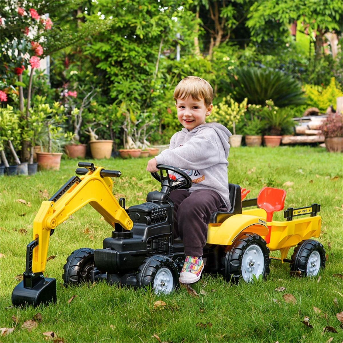 cortex-london-york-builder-kids-ride-on-construction-car-yellow