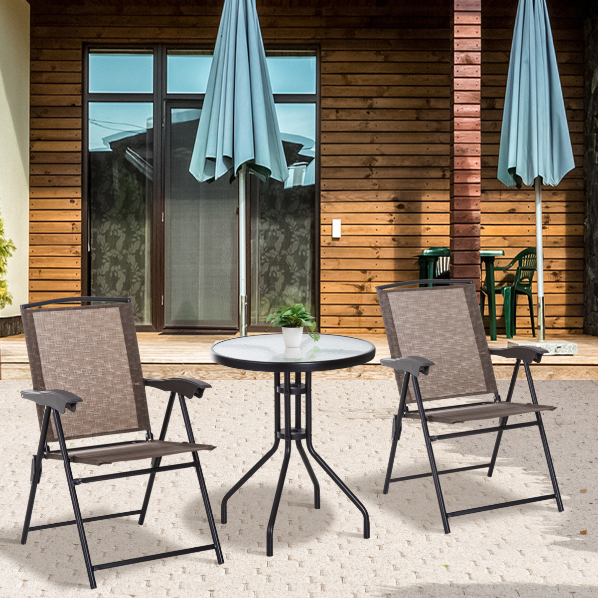 cortex-london-york-3-pcs-patio-furniture-bistro-set-brown-folding-chairs-tempered-glass-table