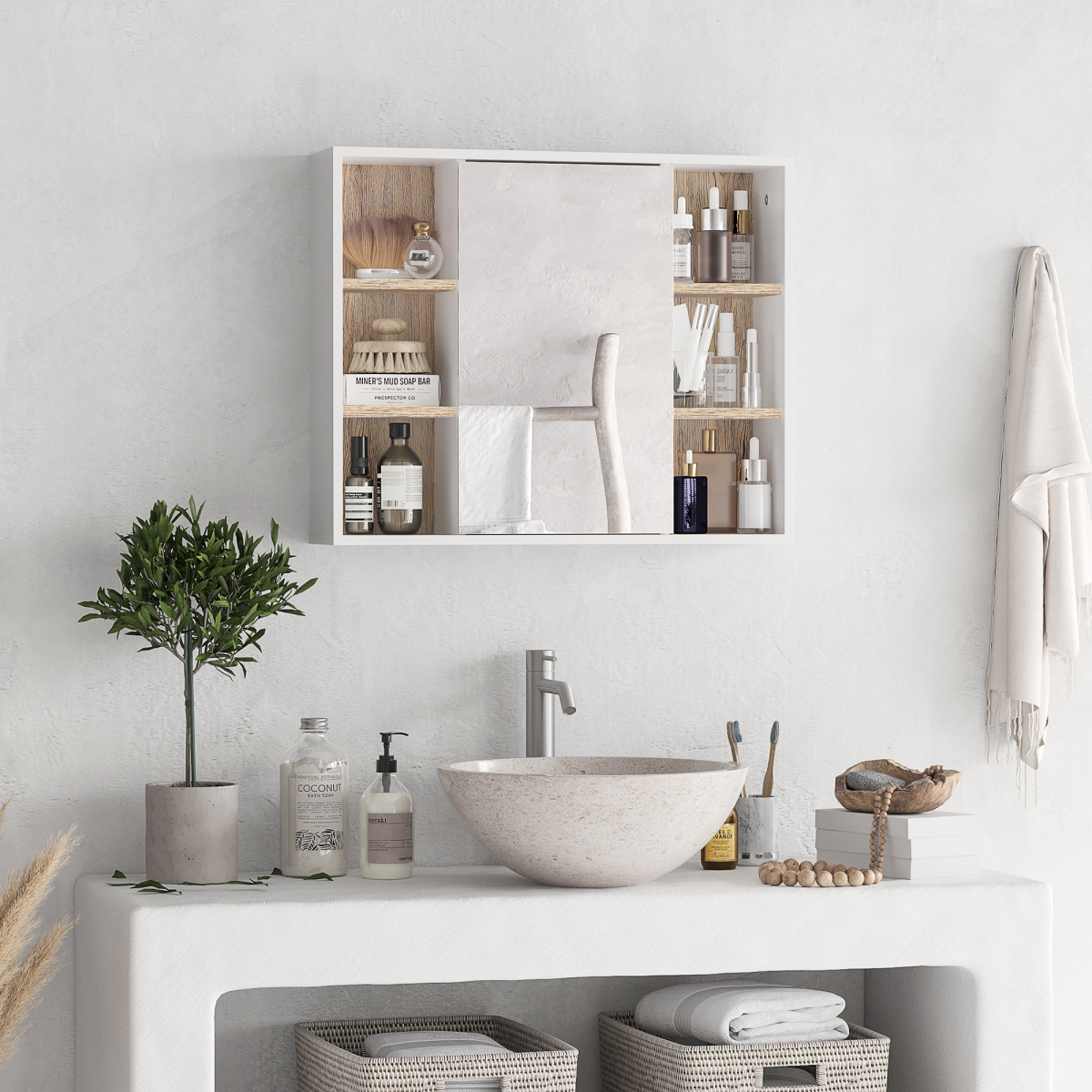 cortex-london-york-wall-mounted-mirrored-bathroom-storage-cabinet-adjustable-shelf