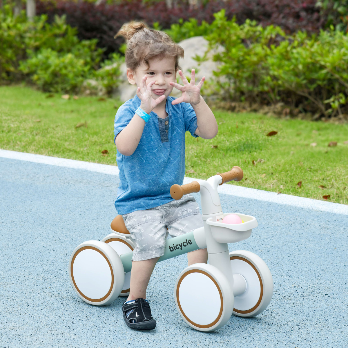cortex-london-kensington-kids-balance-bike-green-adjustable-seat