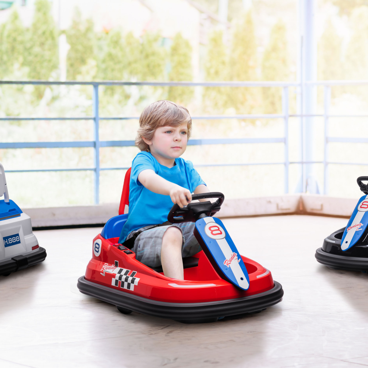 cortex-london-windsor-kids-bumper-car-6v-360-degree-rotation-red-blue-black
