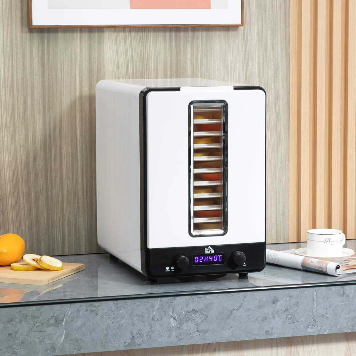 cortex-london-windsor-11-tier-food-dehydrator-550w-white