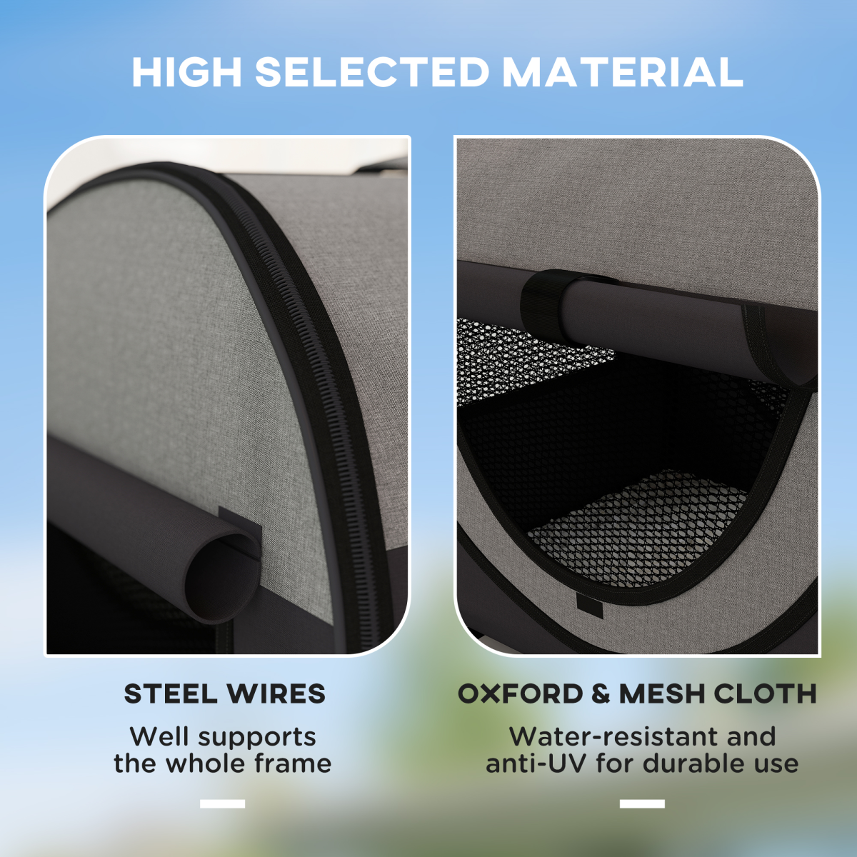 cortex-london-windsor-fully-enclosed-cat-litter-box-black-grey-oxford-fabric-steel