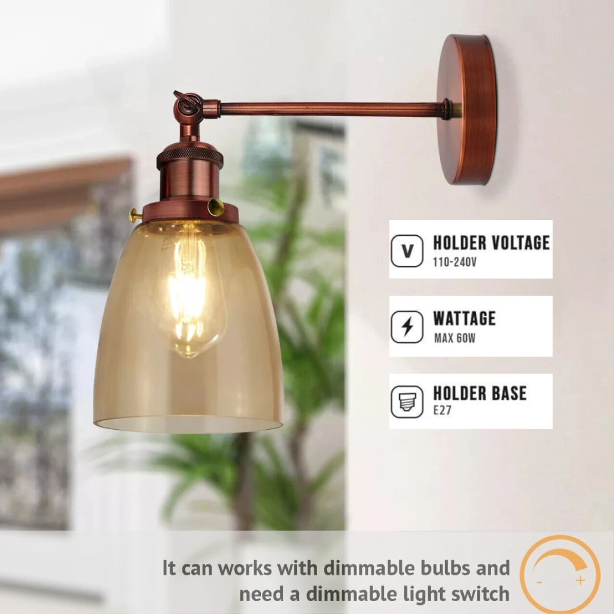 cortex-london-york-amber-glass-adjustable-wall-light-copper-plated-base
