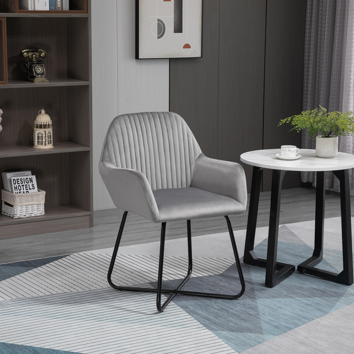 cortex-london-windsor-grey-velvet-feel-accent-chair-metal-base