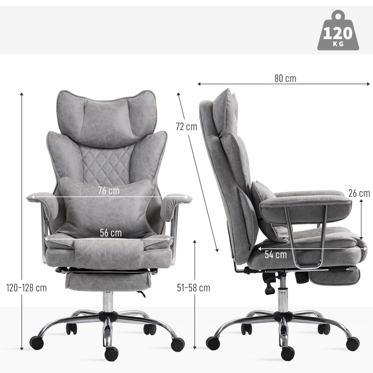 cortex-london-windsor-grey-reclining-gaming-chair-with-footrest