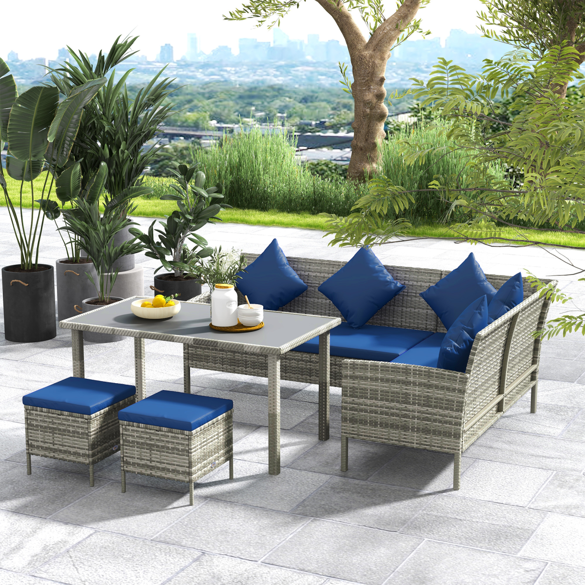 cortex-london-windsor-rattan-garden-dining-corner-sofa-set-mixed-grey-dark-blue