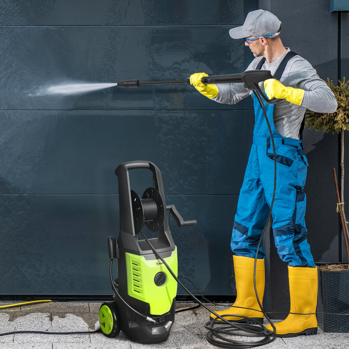 cortex-london-windsor-2200w-170-bar-power-washer-green-black