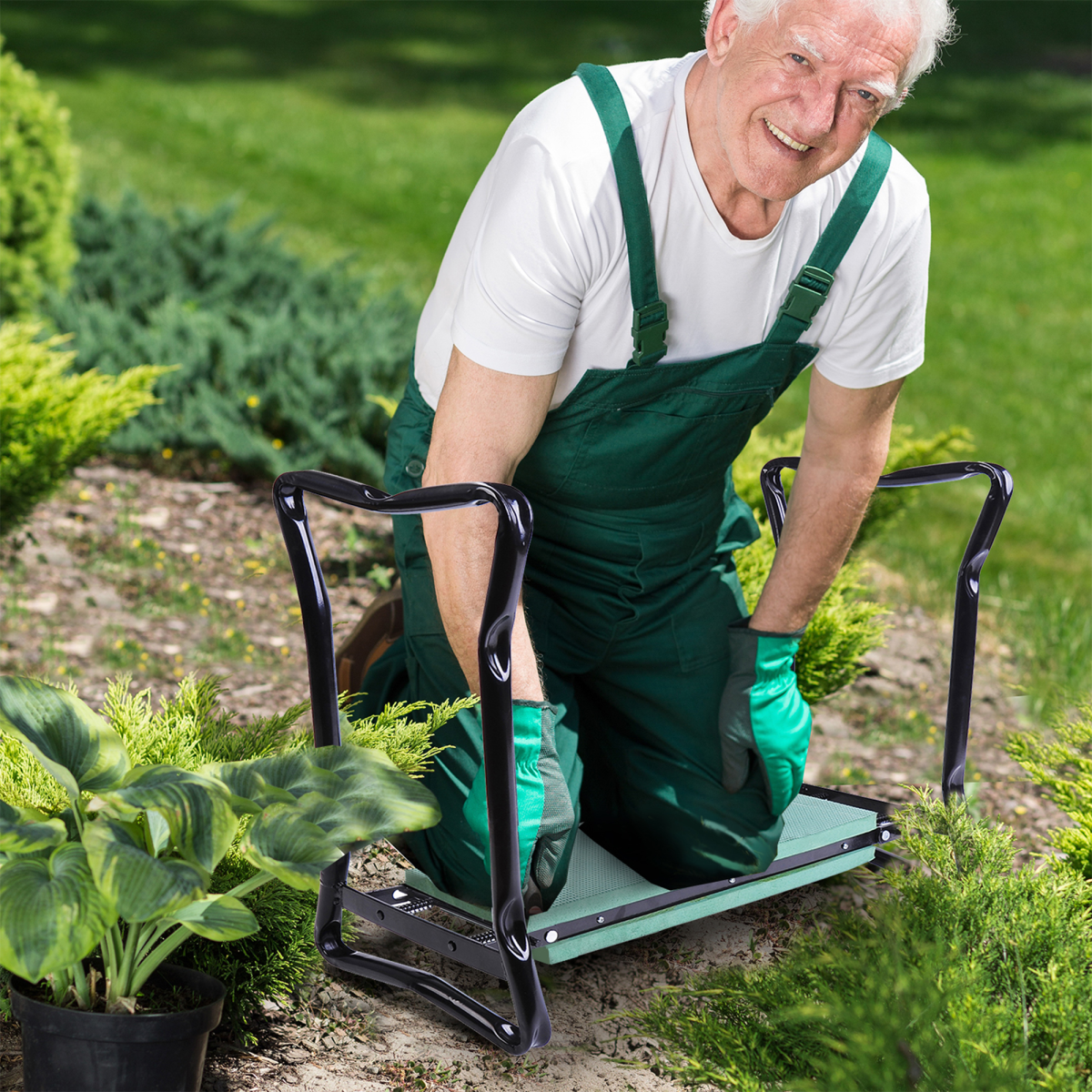 cortex-london-outsuny-garden-kneeler-bench-black-dark-green