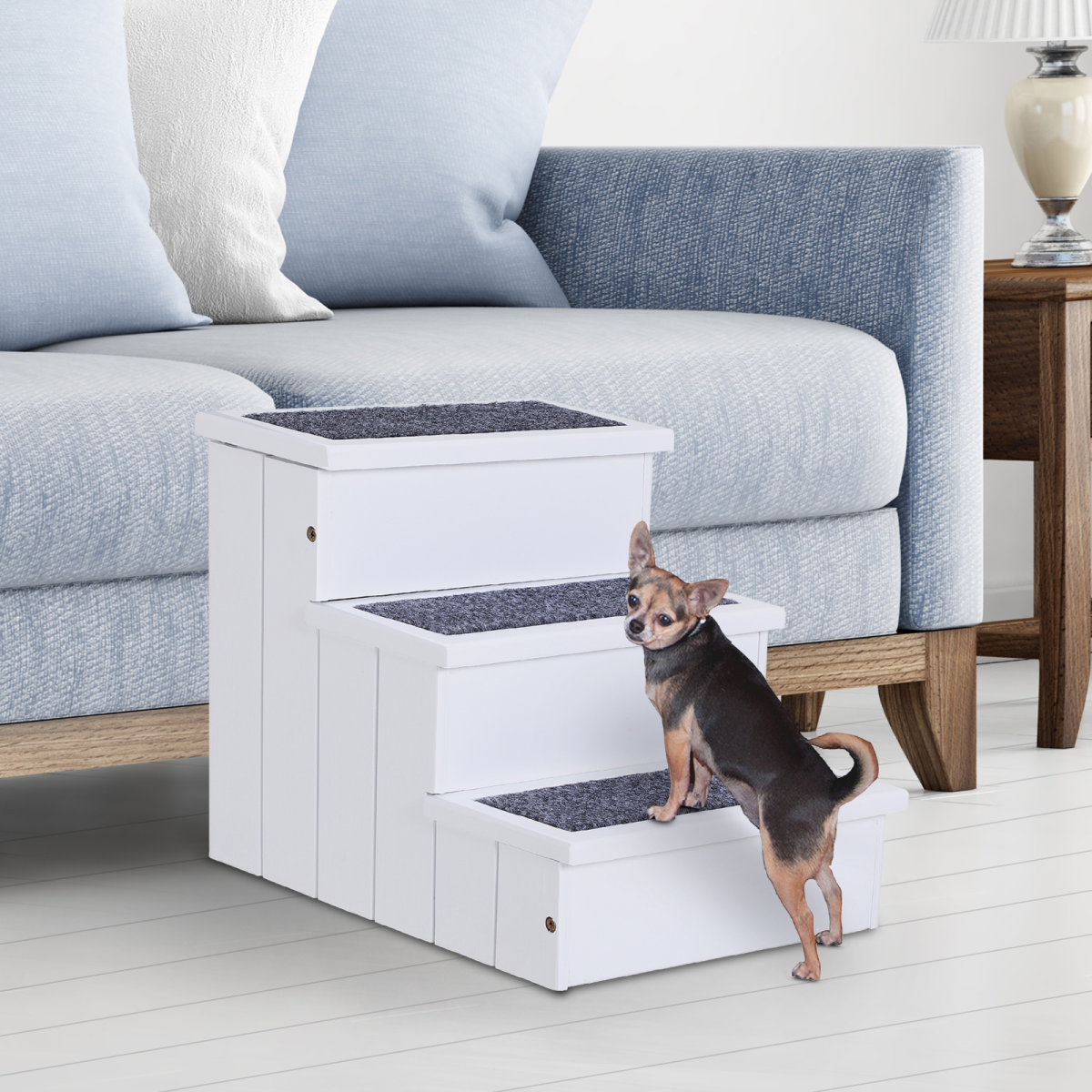 cortex-london-windsor-wooden-dog-steps-with-storage-pawhut