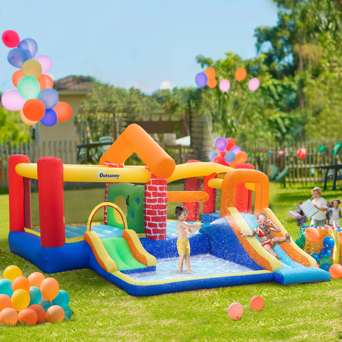 cortex-london-windsor-kids-bouncy-castle-double-slides-pool-trampolines