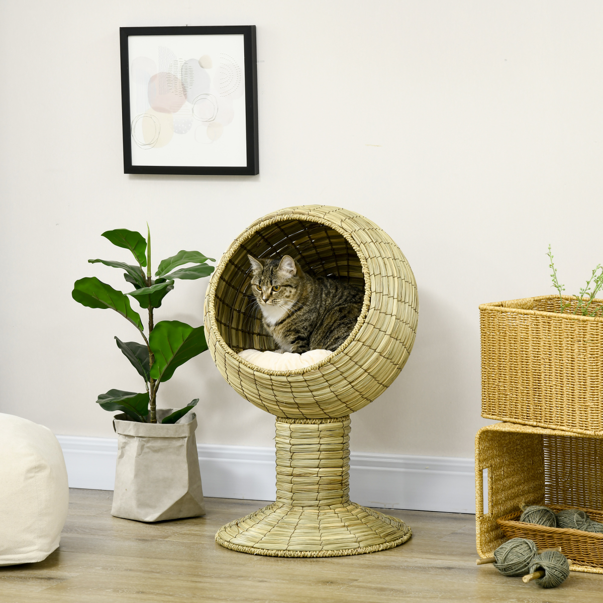 cortex-london-windsor-raised-cat-house-cushion