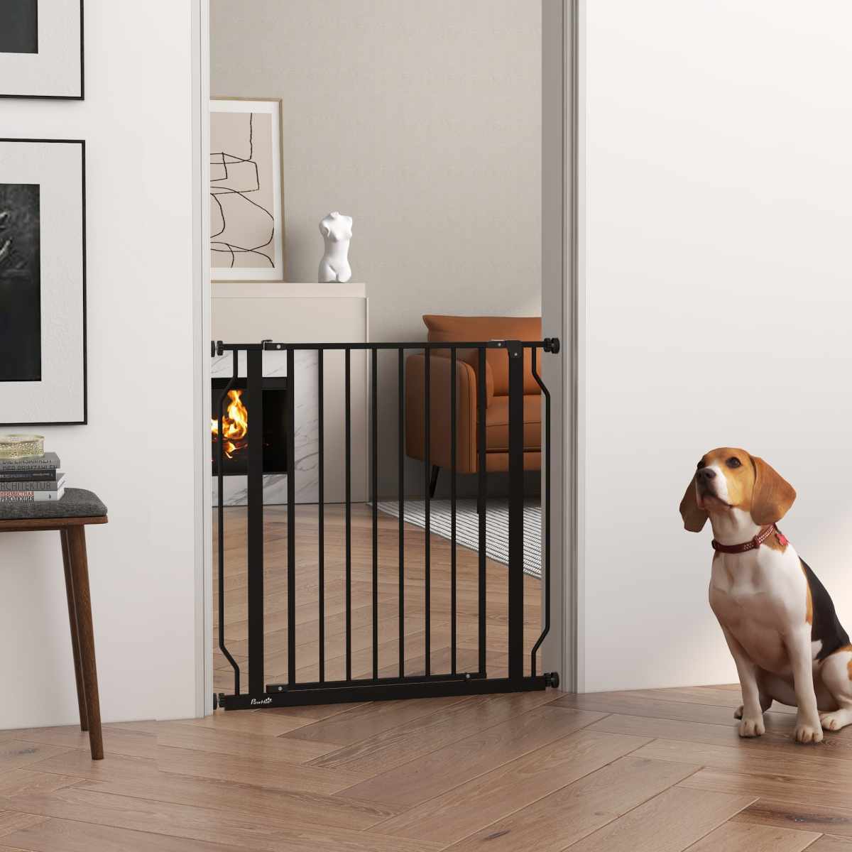 cortex-london-windsor-wide-dog-stair-gate-pressure-fit-black