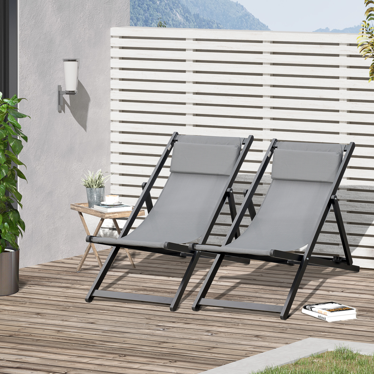 cortex-london-windsor-grey-texteline-reclining-sun-lounger-set-of-two