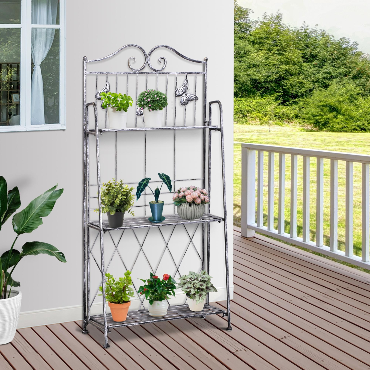 cortex-london-kensington-three-tier-metal-folding-plant-stand