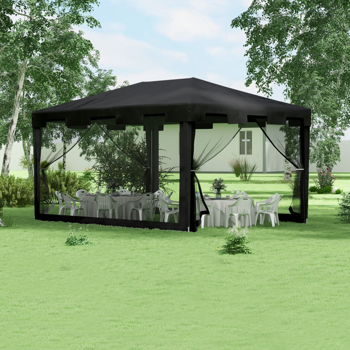 cortex-london-outsunny-york-waterproof-party-tent-garden-gazebo-dark-grey-black