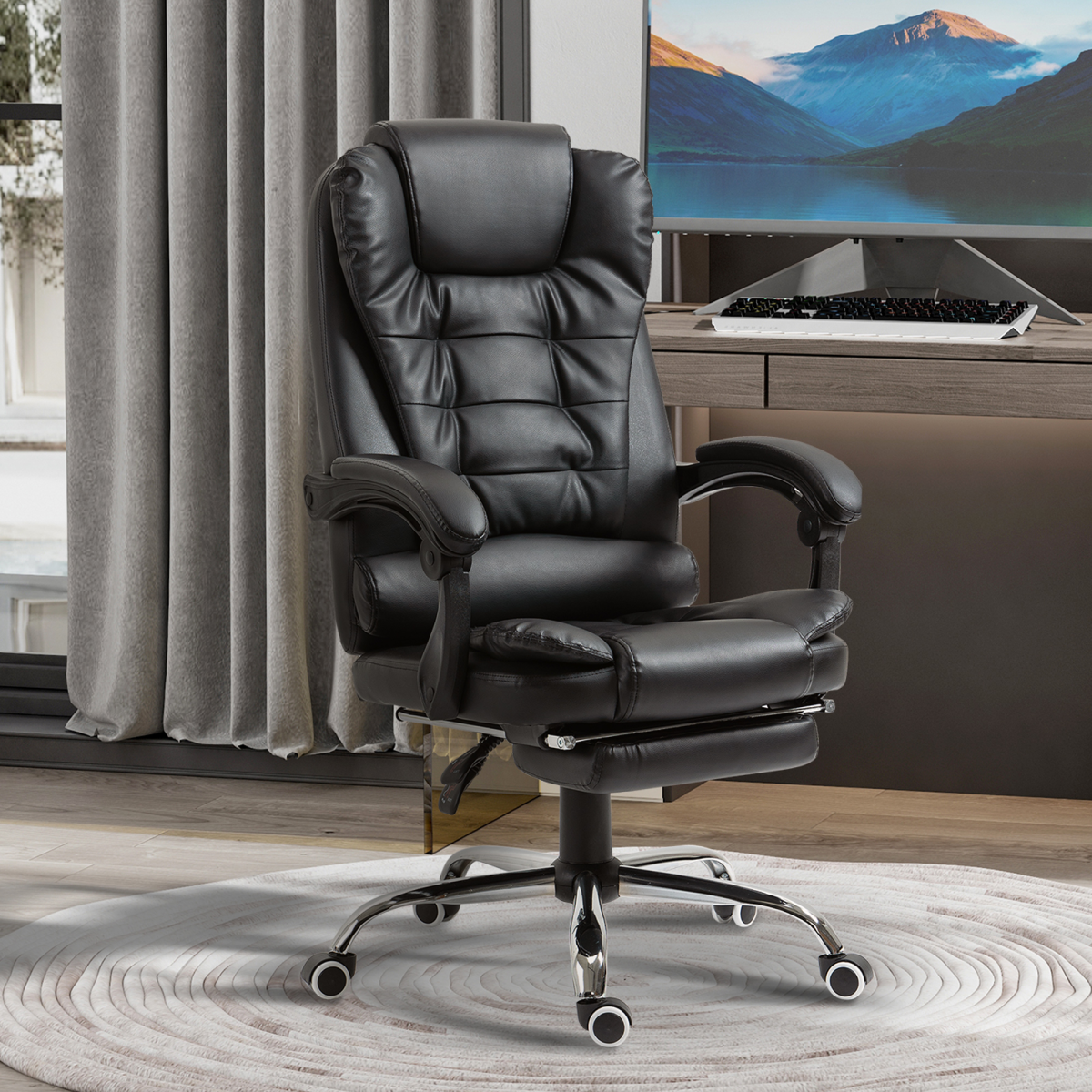 cortex-london-windsor-black-pu-leather-high-back-office-chair