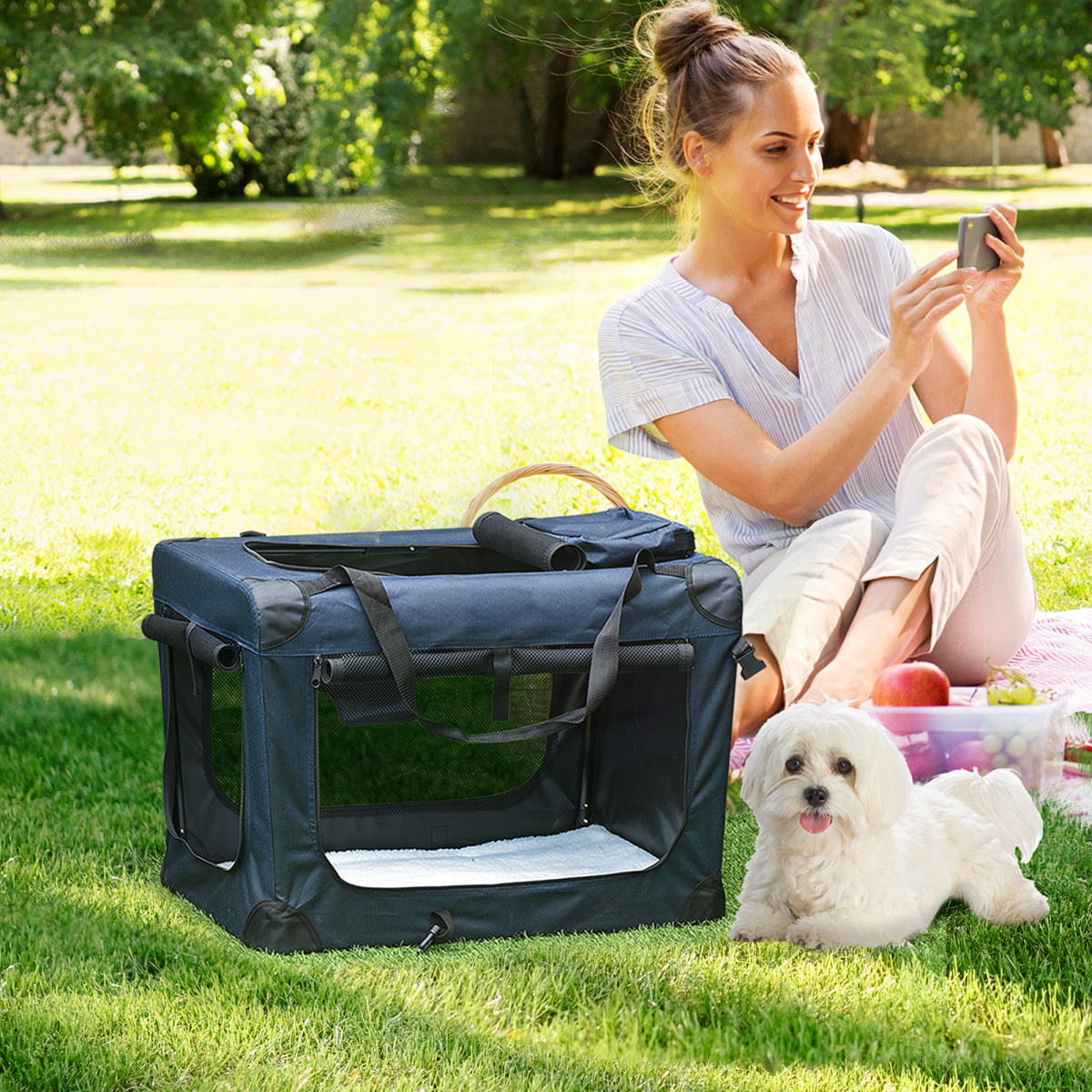 cortex-london-york-60cm-folding-pet-carrier-bag-with-washable-berber-fleece-cushion