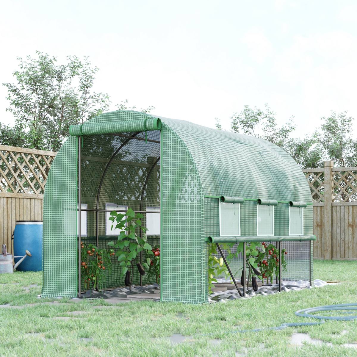 cortex-london-windsor-large-garden-greenhouse-zipped-doors-green