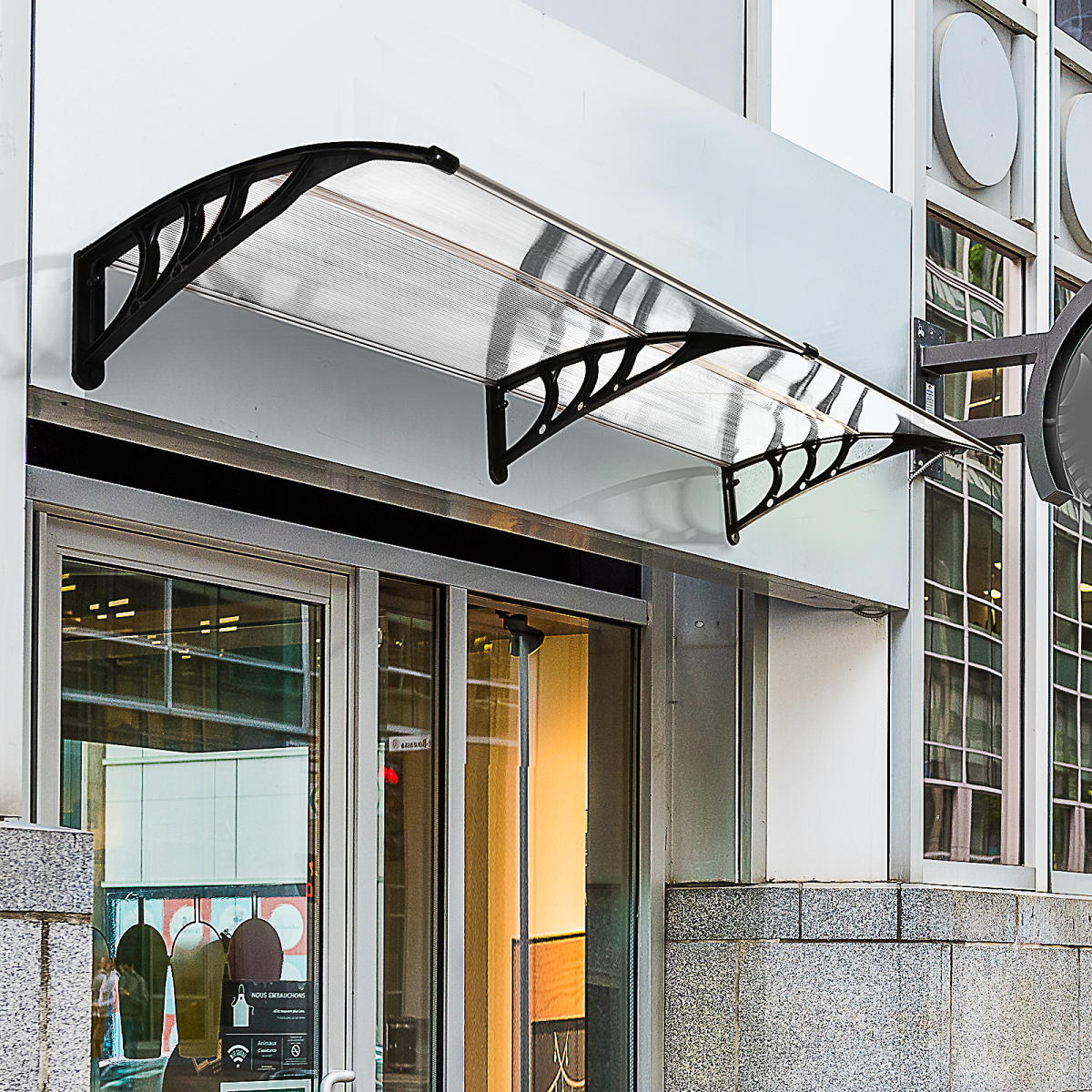 cortex-london-windsor-clear-polycarbonate-curved-awning-80-l-195-w-23-h-cm-white