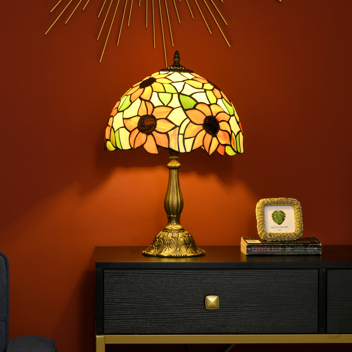 cortex-london-york-sunflower-stained-glass-table-lamp-multicoloured