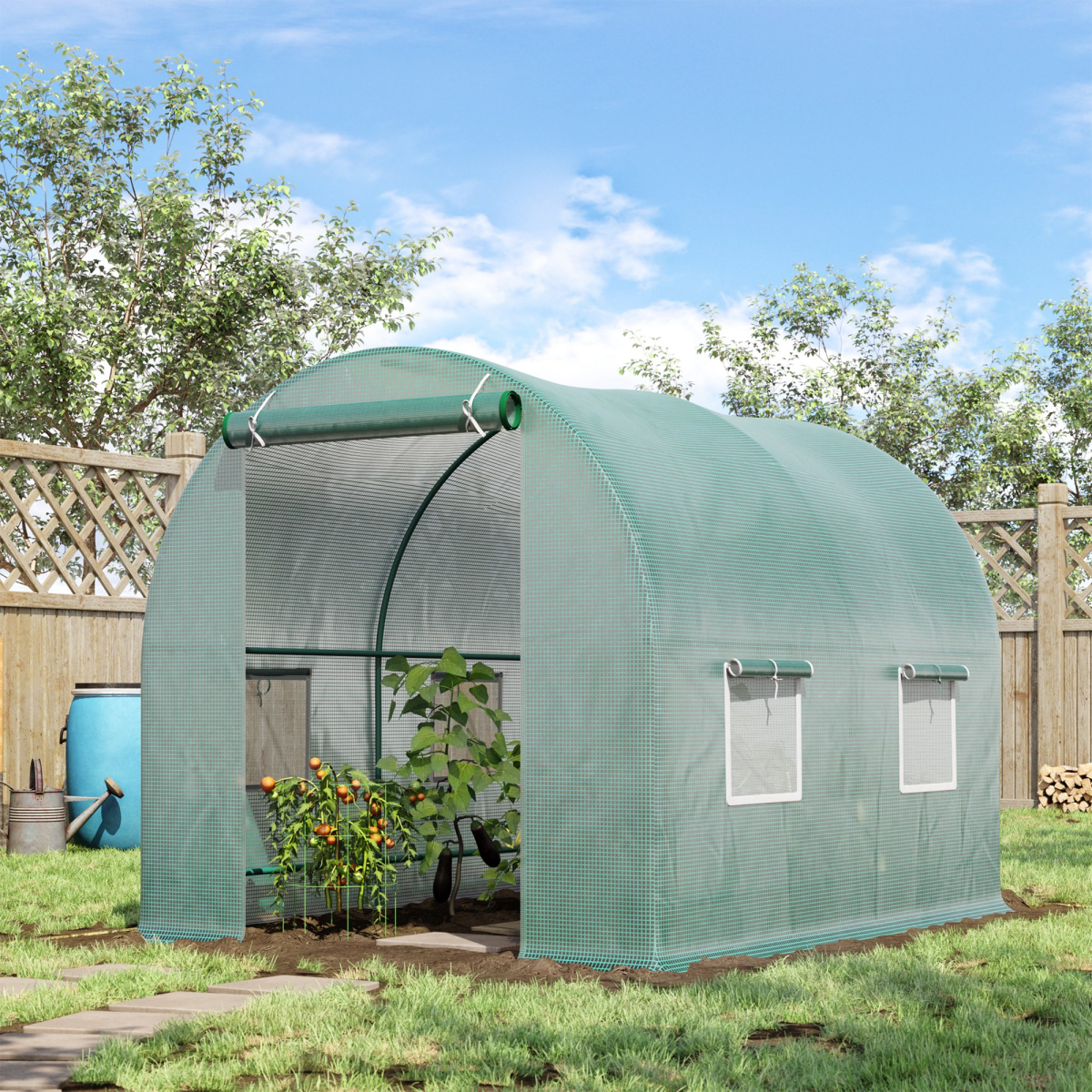 cortex-london-kensington-reinforced-walk-in-polytunnel-greenhouse