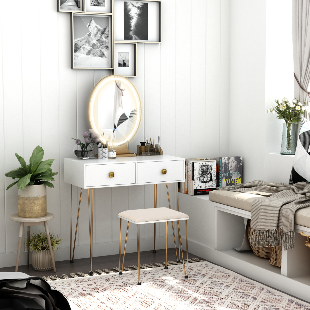cortex-london-kensington-led-mirror-dressing-table-stool-two-drawers