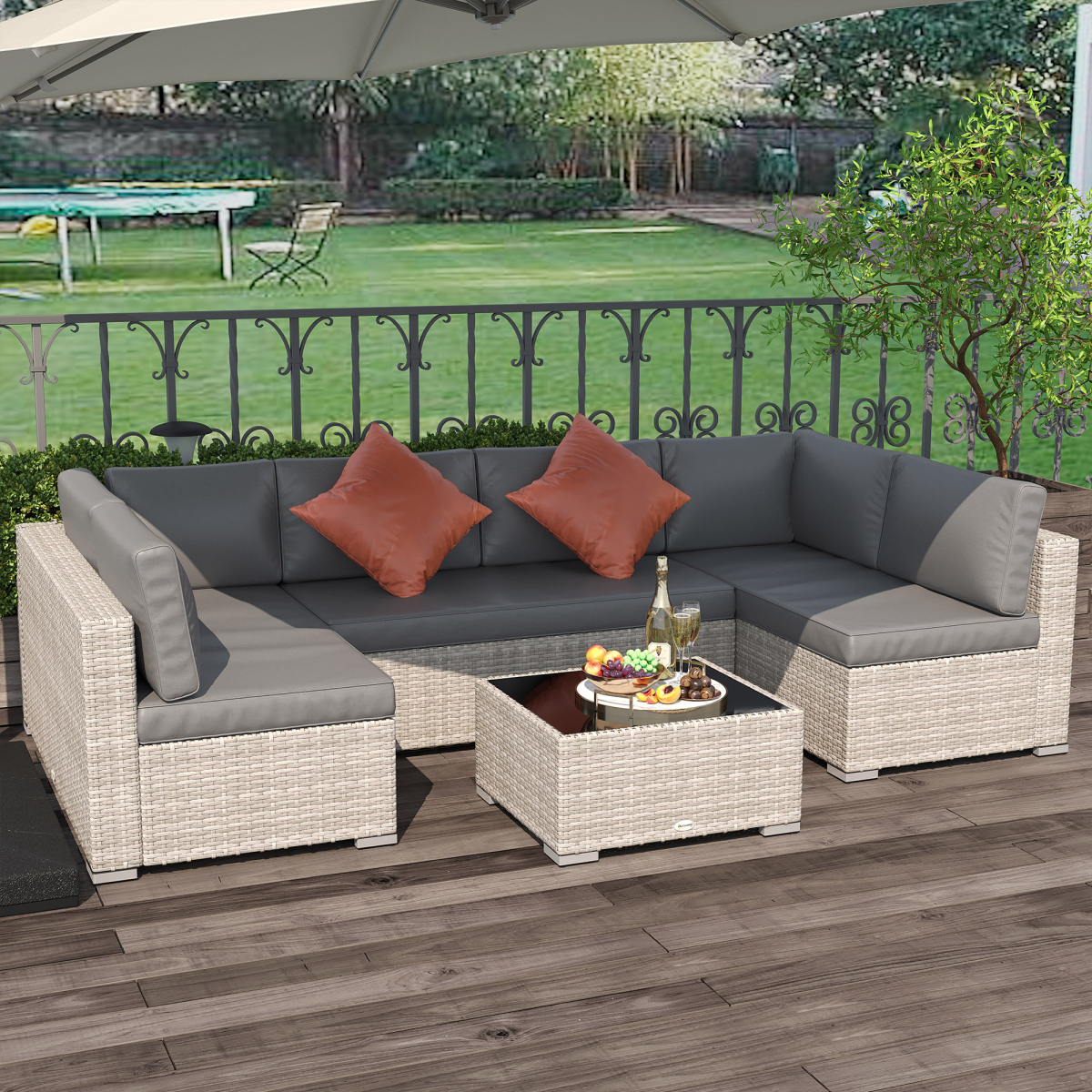 cortex-london-windsor-six-seater-grey-pe-rattan-patio-sofa-set-tempered-glass-coffee-table