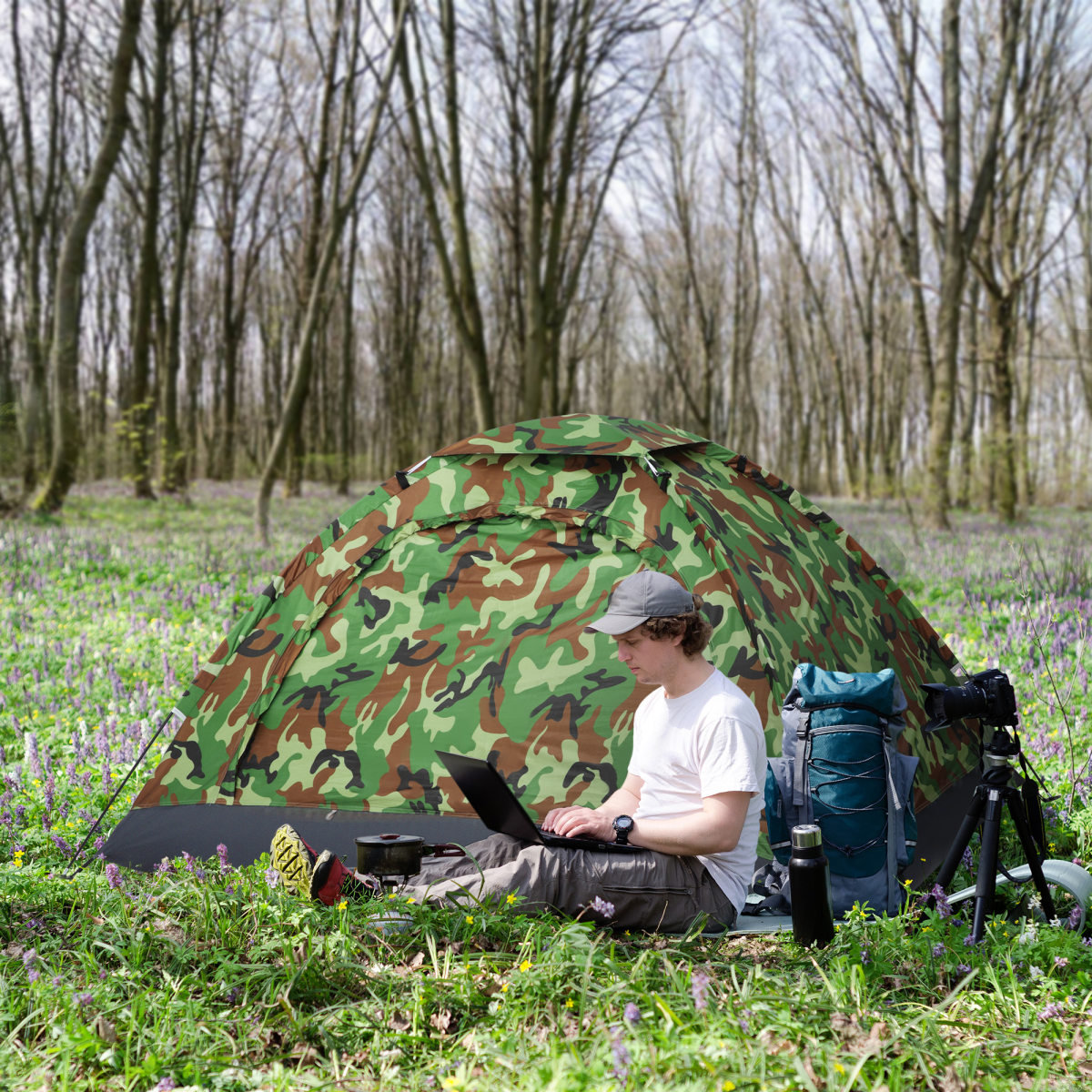 cortex-london-windsor-two-person-multicoloured-dome-tent-fibreglass-polyester