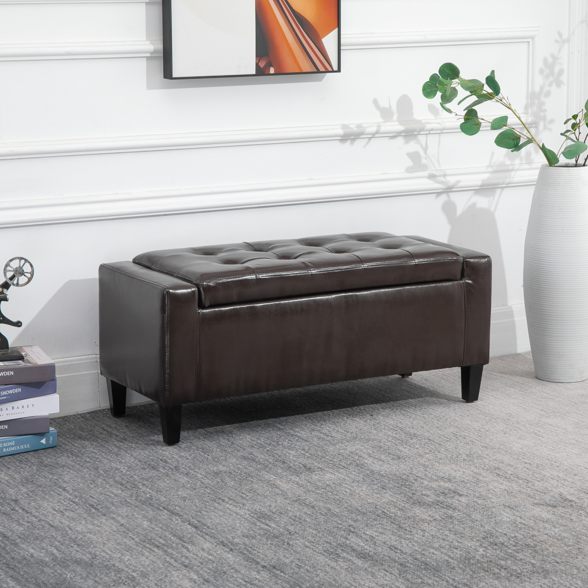 cortex-london-windsor-faux-leather-storage-ottoman-bench