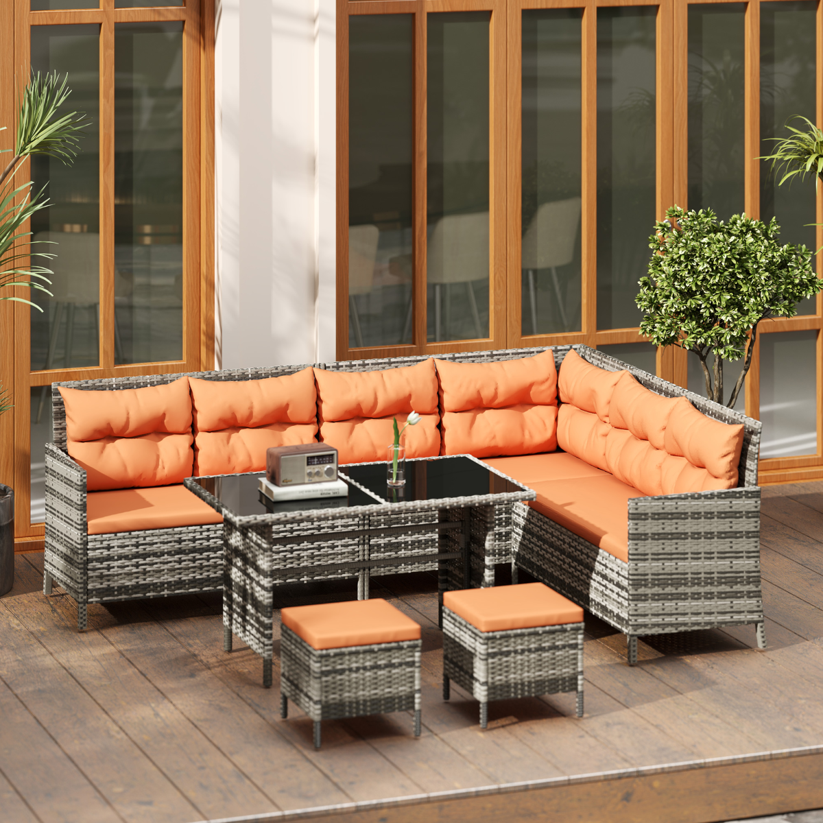 cortex-london-windsor-six-piece-orange-pe-rattan-patio-sofa-set