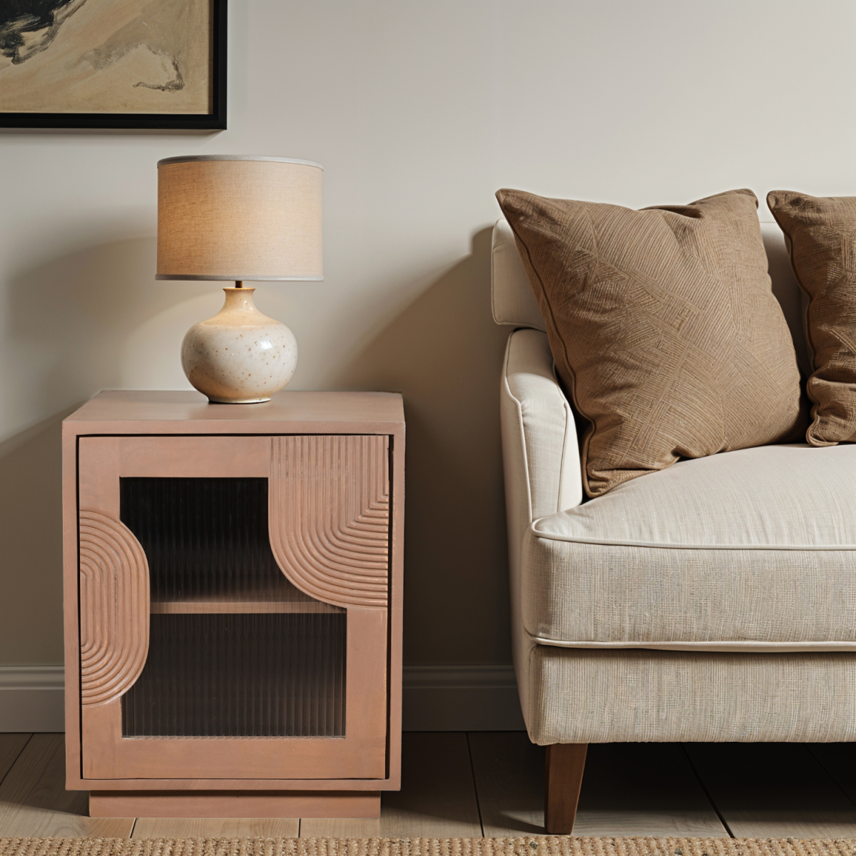 cortex-london-windsor-indus-mango-wood-bedside-table-pale-taupe-fluted-glass