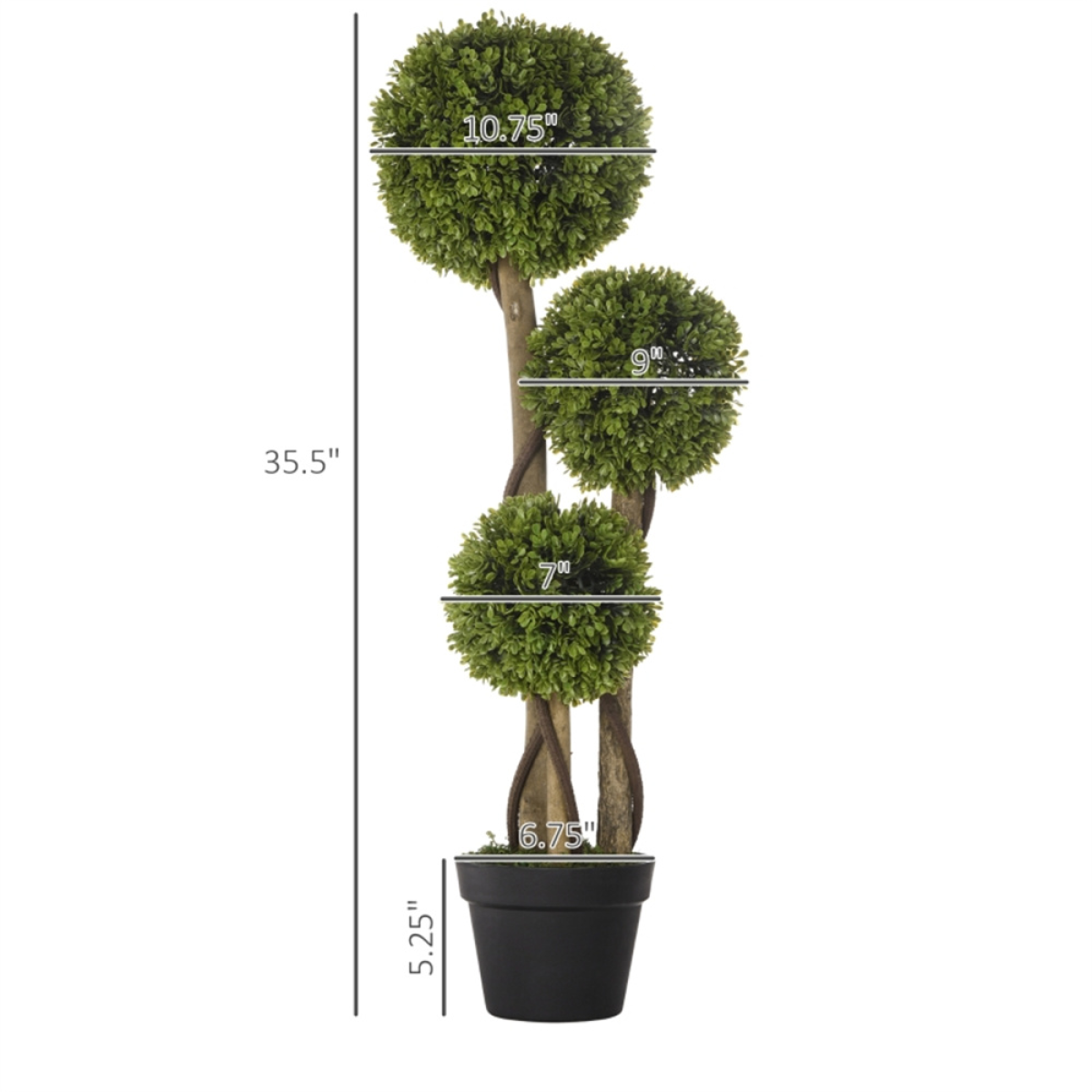 cortex-london-windsor-three-ball-artificial-boxwood-tree-dark-green-jet-black
