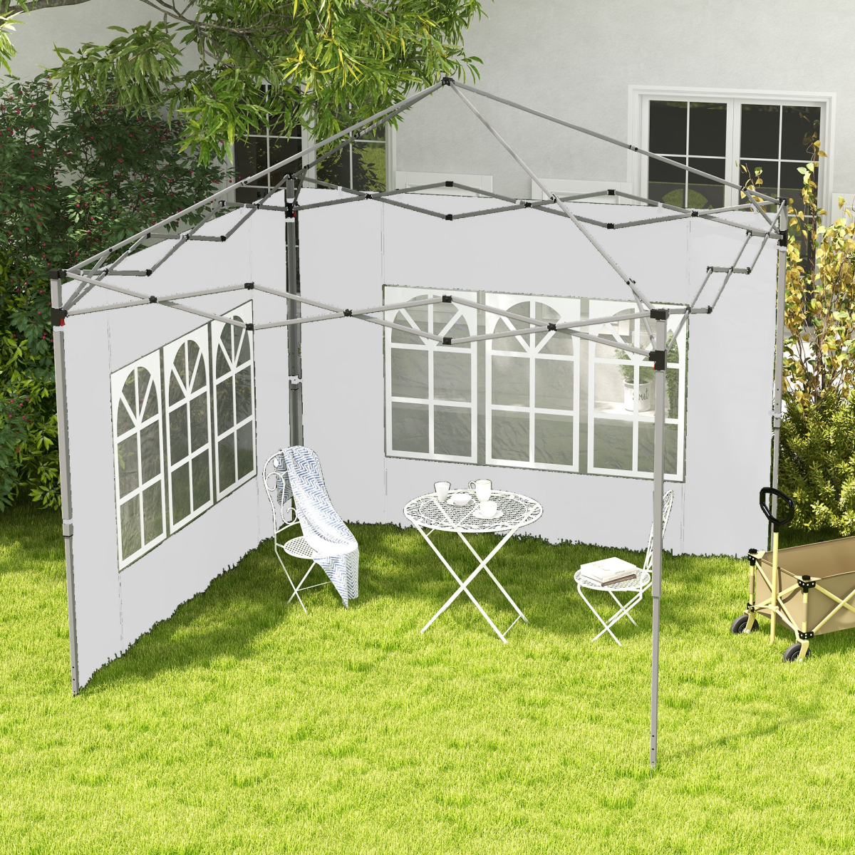 cortex-london-windsor-white-pop-up-gazebo-side-panels-two-pack