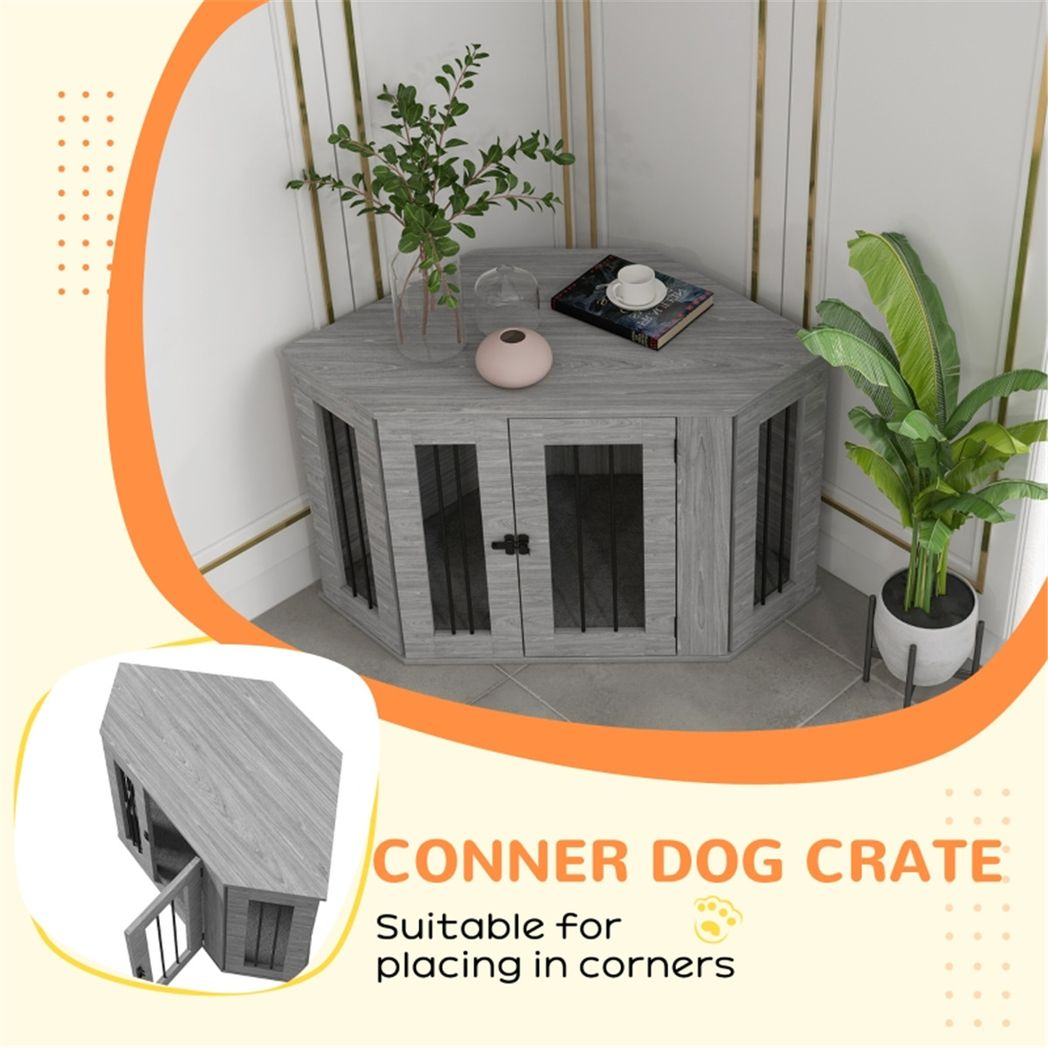 cortex-london-windsor-grey-dog-crate-side-table