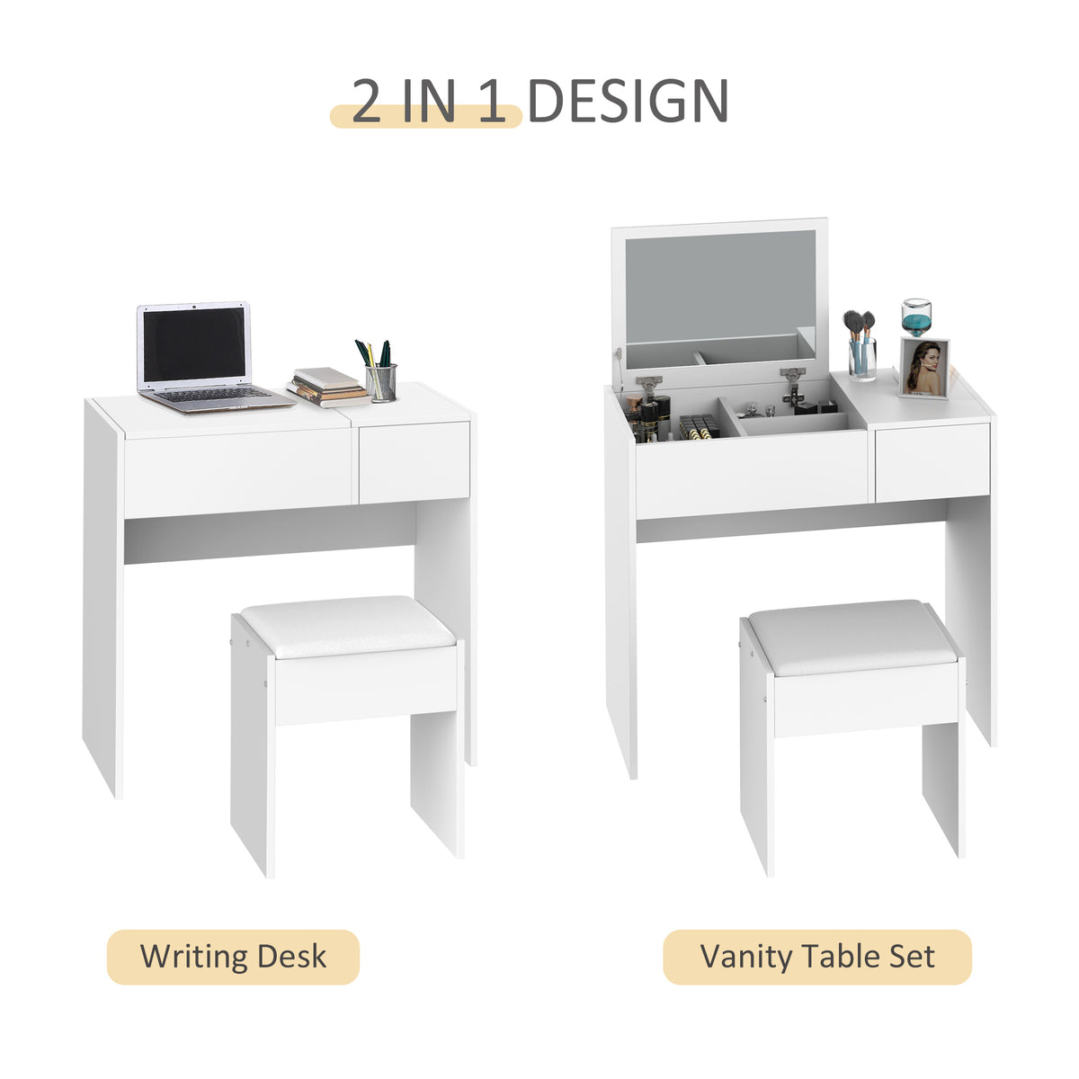 cortex-london-kensington-white-dressing-table-padded-stool-flip-top-mirror