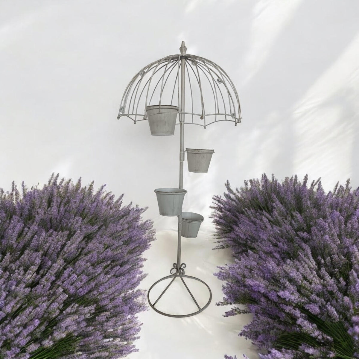 cortex-london-windsor-cream-130cm-metal-garden-planter