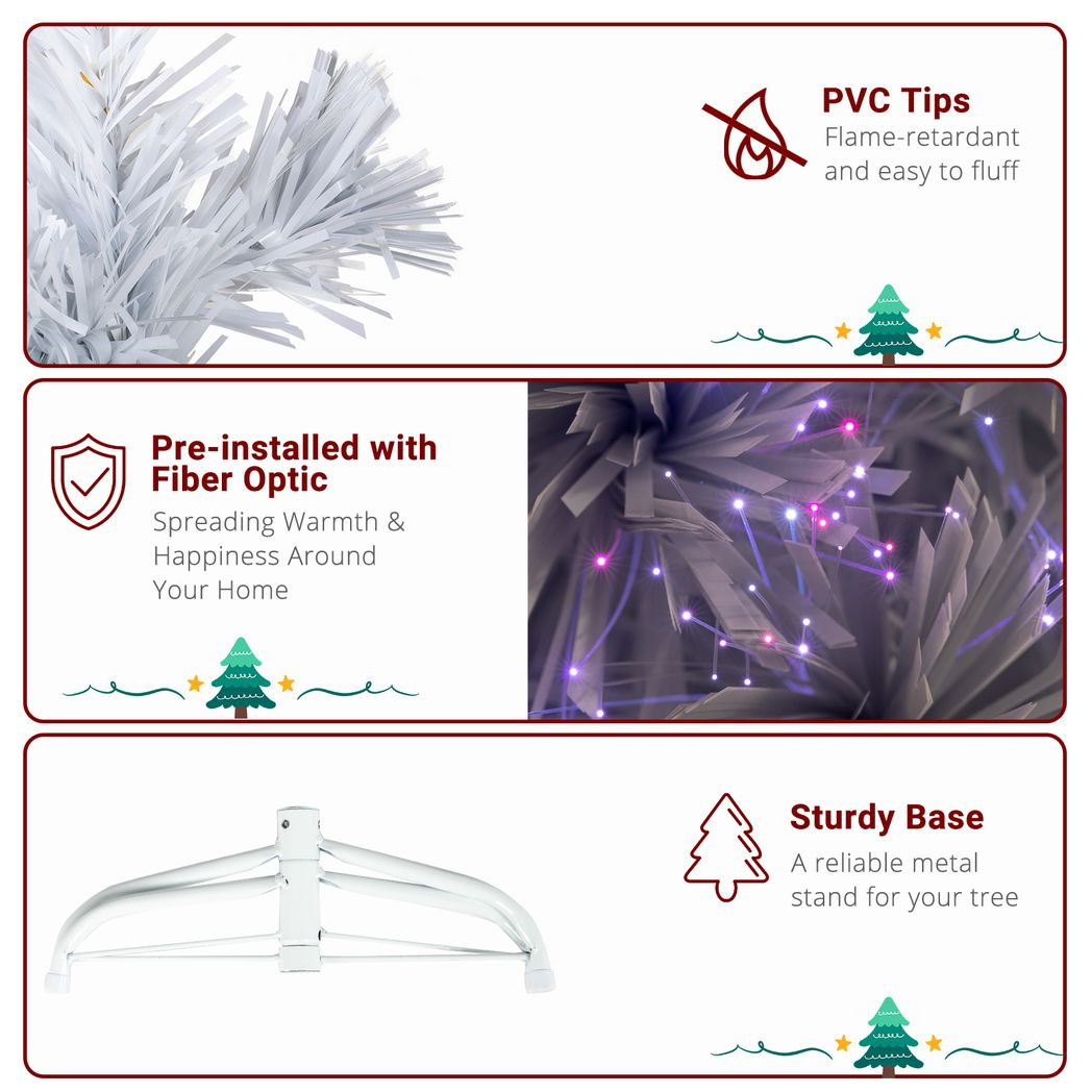 cortex-london-windsor-4ft-120-branch-white-fibre-optic-pvc-christmas-tree