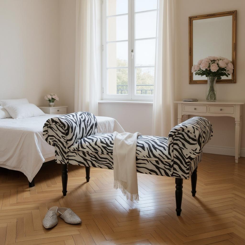 cortex-london-windsor-zebra-art-velvet-bed-end-chaise-lounge