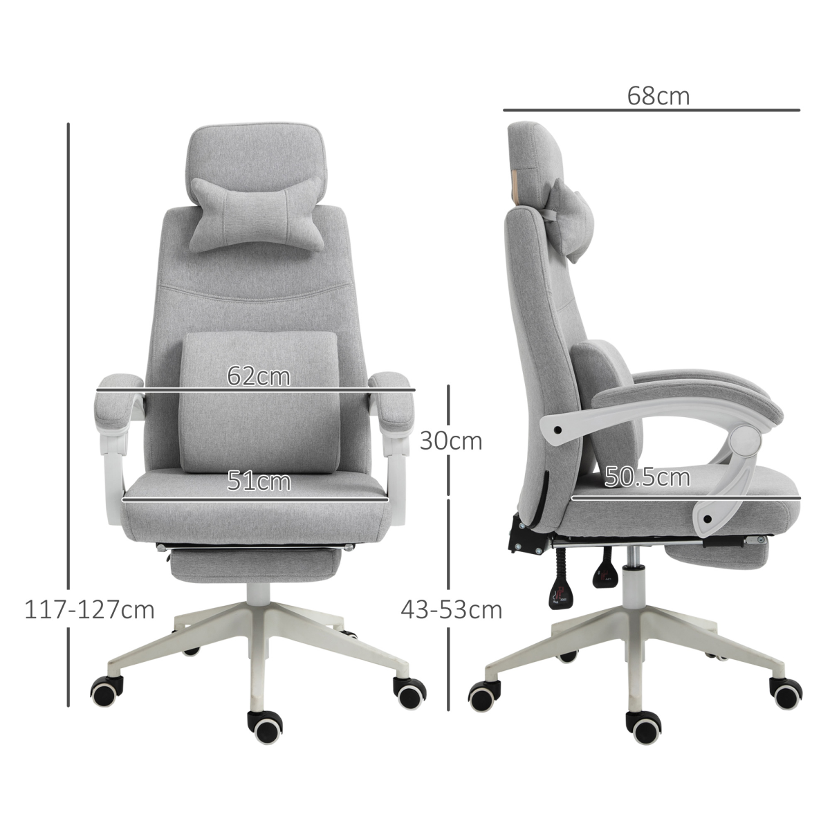 cortex-london-york-grey-ergonomic-home-office-chair-with-footrest