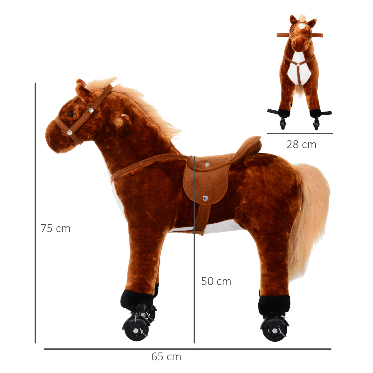 cortex-london-windsor-walking-plush-ride-on-pony-wheels-sound